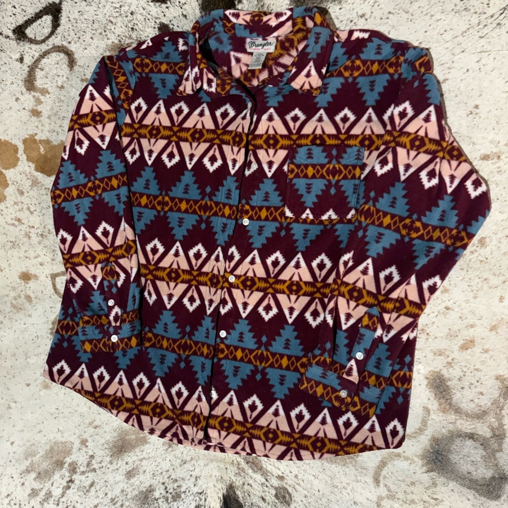 Wrangler Geometric Pattern Shirt - Multicolor